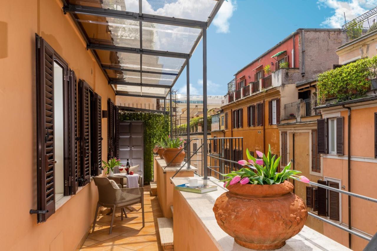 Lovely Spanish Steps With Balcony Apartment Rom