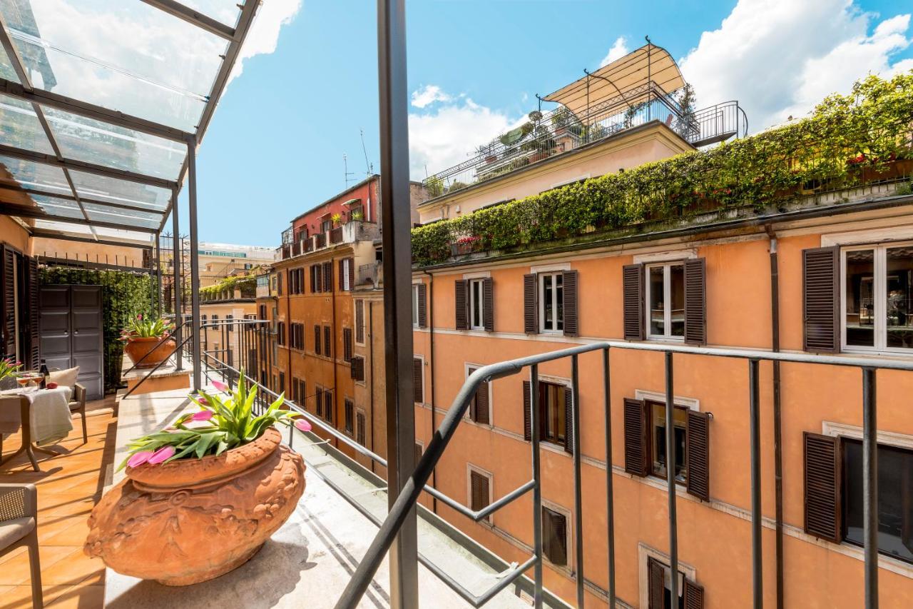 Lovely Spanish Steps With Balcony Apartment Rom